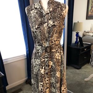 Charter Club Linen Sleeveless Sun Dress